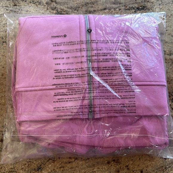 (NWT) Lululemon Scuba Oversized Full-Zip Hoodie in Dahlia Mauve, XS/S - Picture 7 of 8